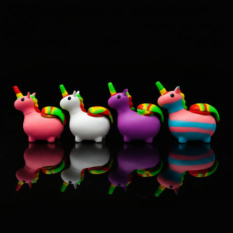 Mini Silicone Bubbler - Unicorn - SmokeMEGA