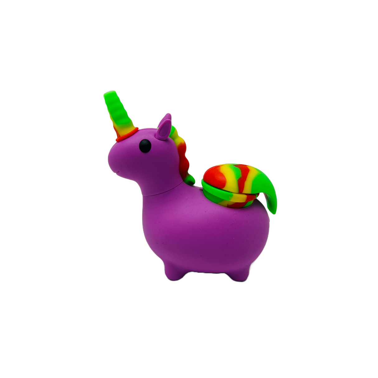 Mini Silicone Bubbler - Unicorn - SmokeMEGA