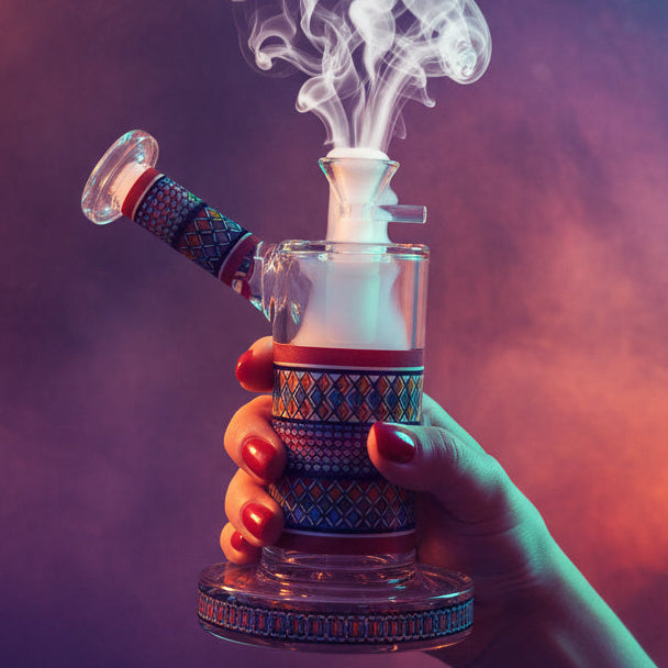 Mongolian art dab rig - SmokeMEGA