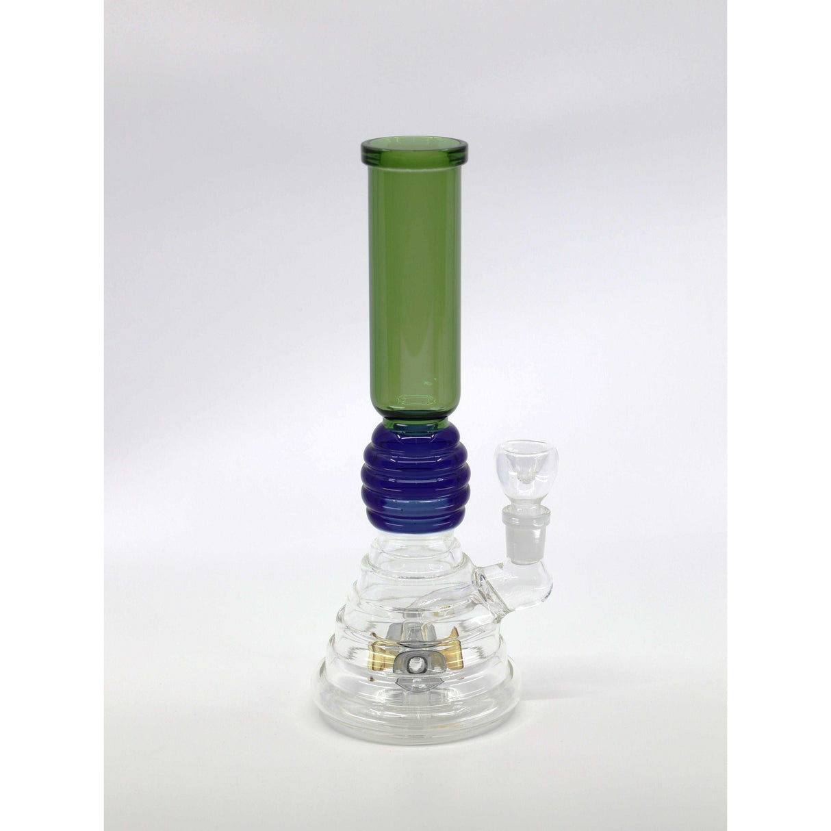 Multi Colored Bong 8 Inches with perc design and durable glass