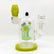 Mushroom Bloom 6" dab rig with vibrant colors and playful mushroom design, perfect for smooth hits and easy portability.