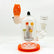 Orange Mushroom Bloom Dab Rig