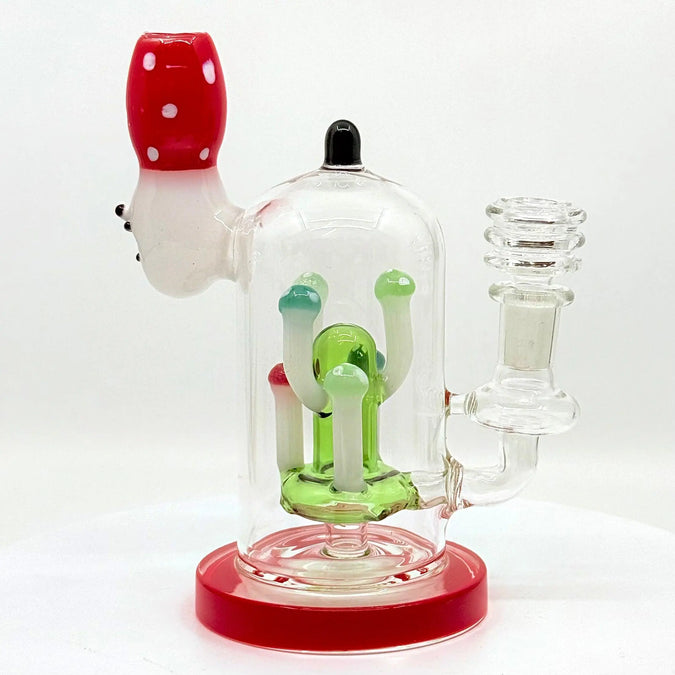 Fungi Themed Showerhead Dab Rig