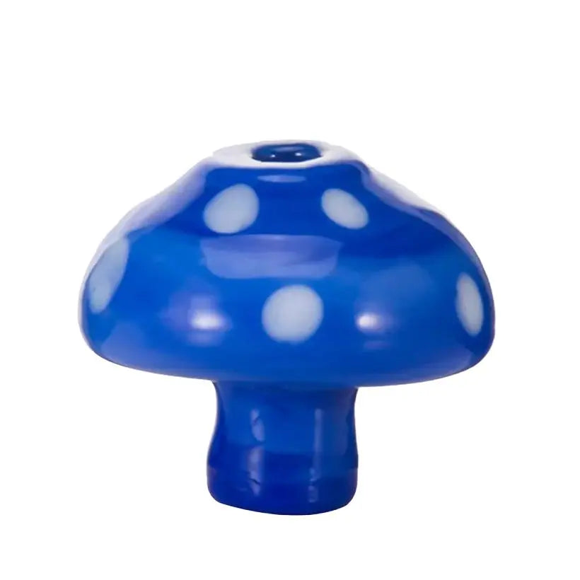 Mushroom-Shaped Glass Carb Cap 32mm For Thermal Quartz Banger Nails