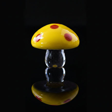 Mushroom-Shaped Glass Carb Cap 32mm For Thermal Quartz Banger Nails - SmokeMEGA