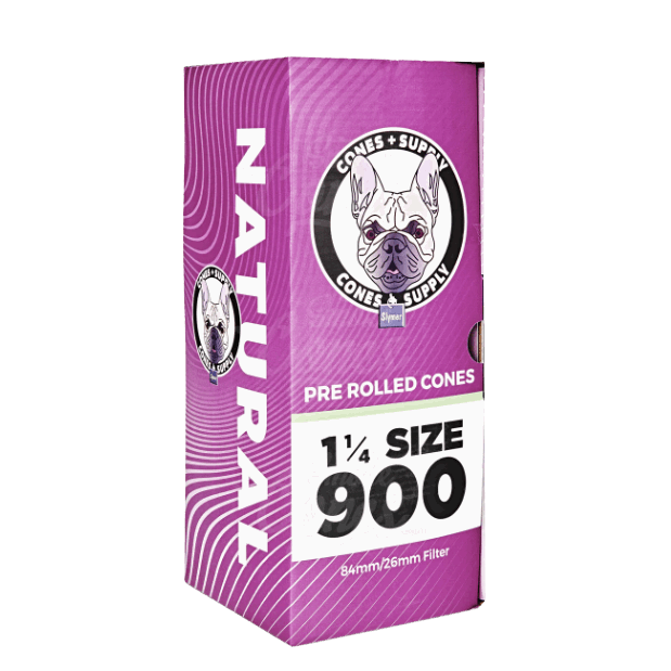 Natural Size Pre-Rolled Cones | 84mm