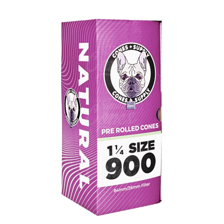 Natural Size Pre-Rolled Cones | 84mm