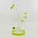 New 8.5 inch Flower Face Crystal glass Dab Rig - SmokeMEGA