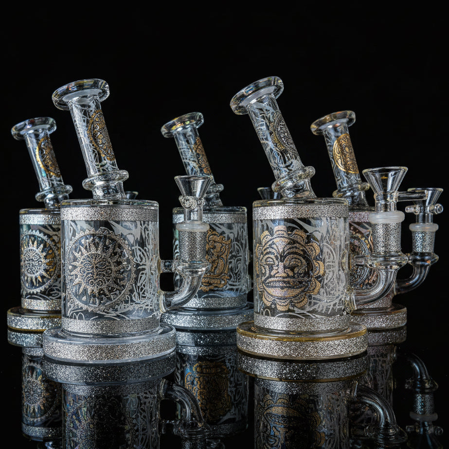New Egyptian devil art craft dab rig - SmokeMEGA