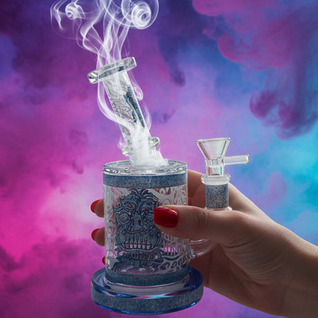 New Egyptian devil art craft dab rig - SmokeMEGA