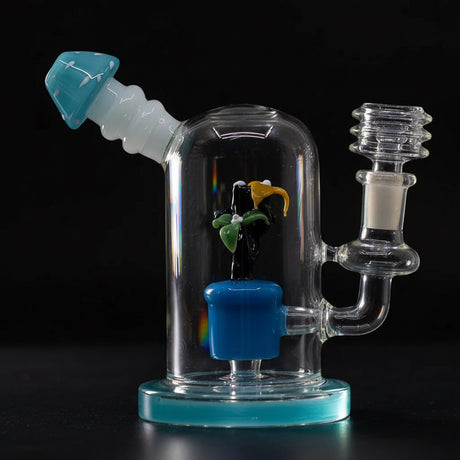 New Flower Art Dab Rig sky blue