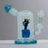 New Flower Art Dab Rig sky blue