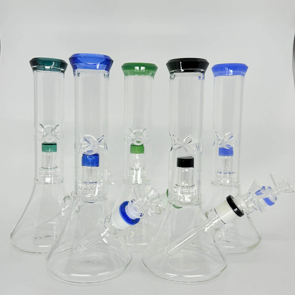New Swiss shower head park bicker bong 11” - SmokeMEGA
