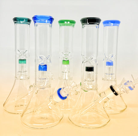 New 11" Swiss shower head park bicker bong