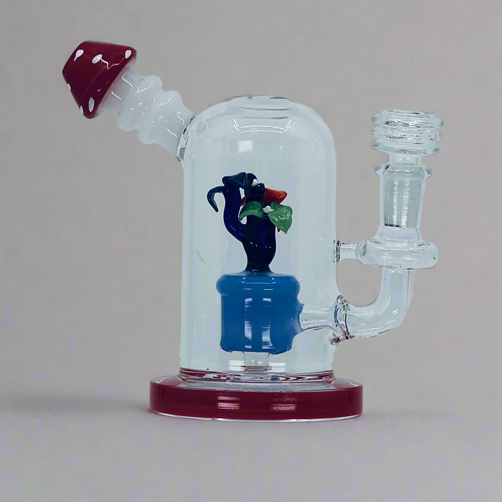 New Flower Art Dab Rig Red