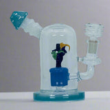 New Flower Art Dab Rig sky blue