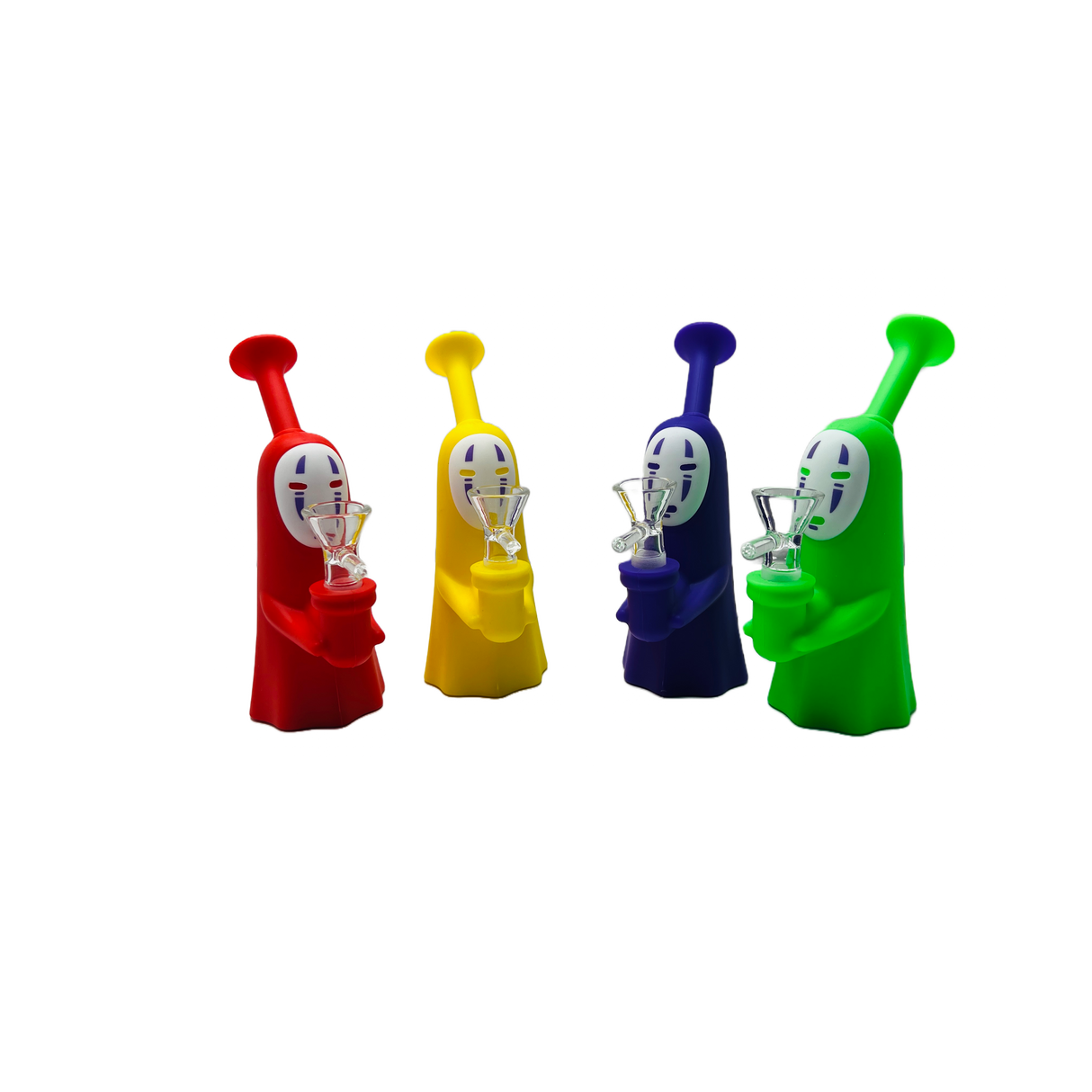 No Face Silicone Bong