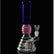 Perc Bong | Multi Colored Bong 8 Inches - SmokeMEGA