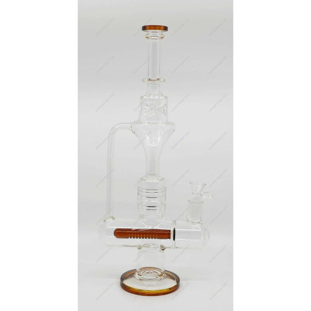 17" Perc Bong with advanced percolation system and premium borosilicate glass construction.