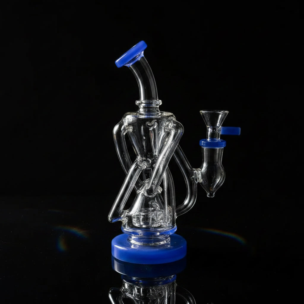 Dab Rib Premium Angles Glass DAB RIG - Smooth Hits – SmokeMEGA