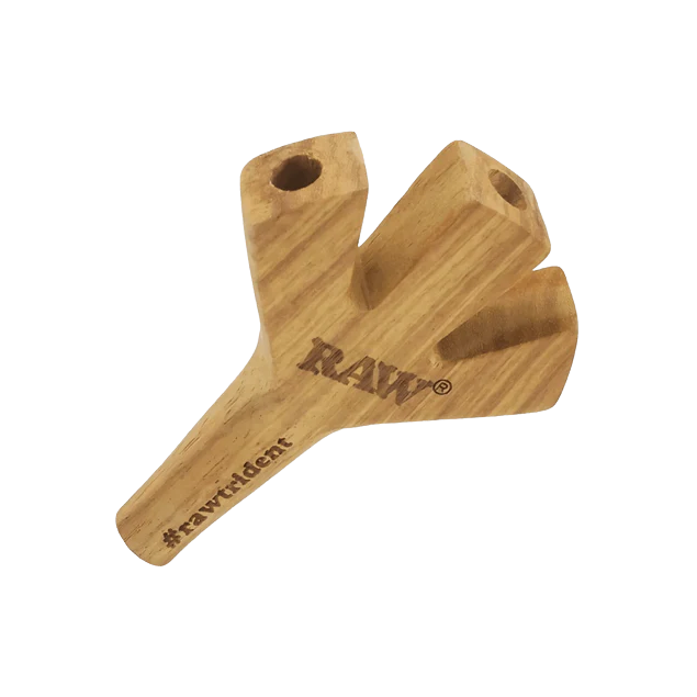 Raw Trident Wooden Cigarette Holder