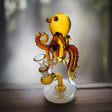 Octopus Glass Showerhead Recycle Bong 7.5" with unique design and smooth filtration.