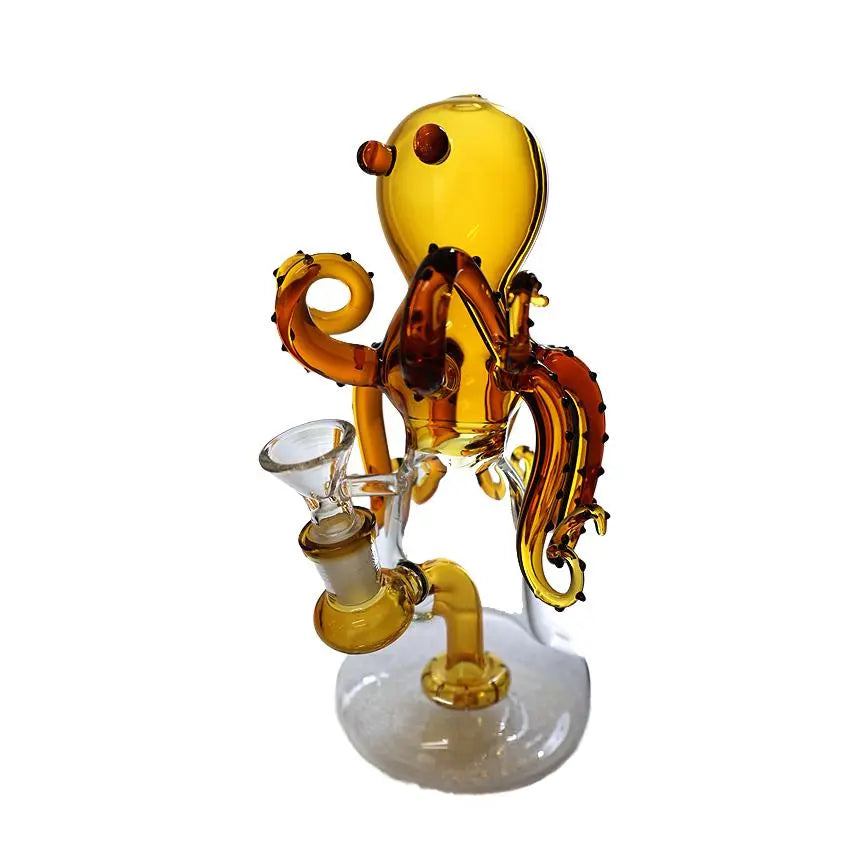 Recycle Bong | Otto The Octopus Glass Showerhead Recycle Bong 7.5"