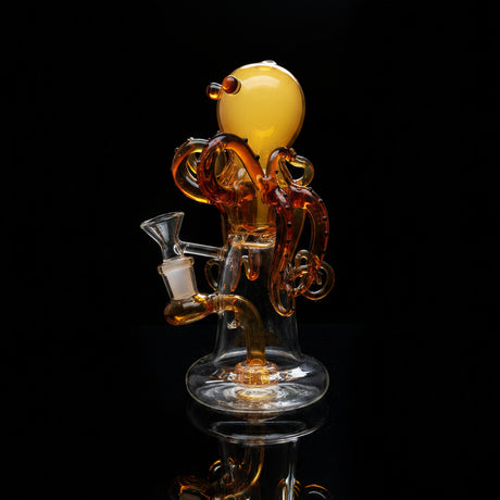 Recycle Bong | Otto The Octopus Glass Showerhead Recycle Bong 7.5"