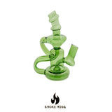 Recycler Dab Rig with 14mm Male 90 Degree Banger