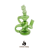 Recycler Dab Rig with 14mm Male 90 Degree Banger - SmokeMEGA