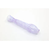 SK - 1098 3.5" Color  Tube Slime Bead Glass Chillum hand pipe