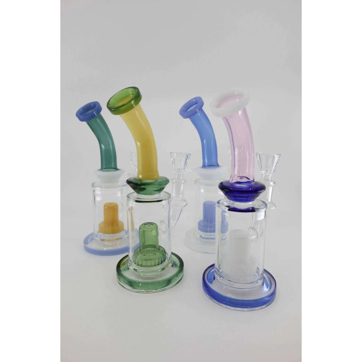 SK - 398 8"shower head bent dab rig