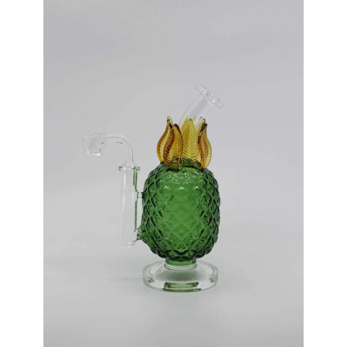 SK -482  8" JUICY GLASS PINEAPPLE BONG DAB RIG