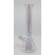 14" Heavy Thick Iridescent Glass Beaker Bong - Kaleidoscope Eyes