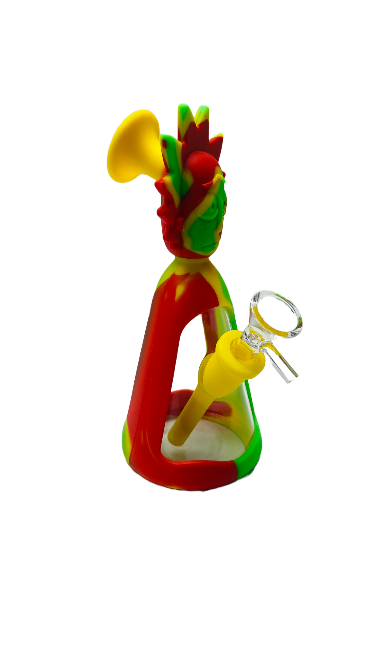 SK - 754 RM Cartoon multi colored silicone water bong