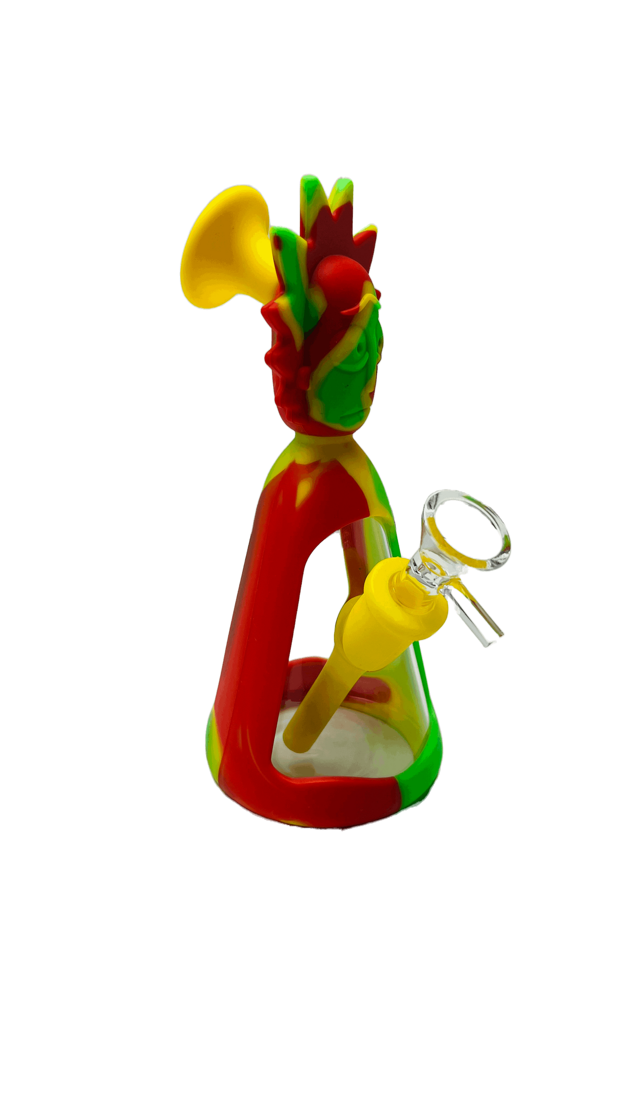 SK - 754 RM Cartoon multi colored silicone water bong