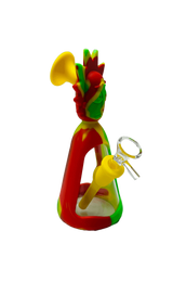 SK - 754 RM Cartoon multi colored silicone water bong