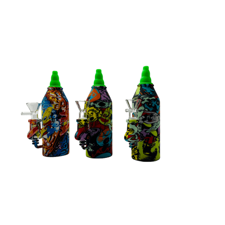 SK - 759 MULTI COLOR SILICONE BOTTLE RIG