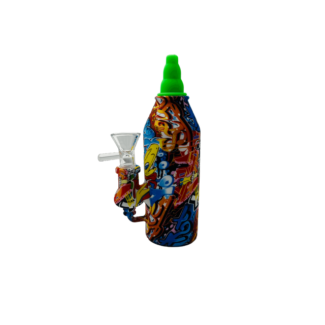 SK - 759 MULTI COLOR SILICONE BOTTLE RIG