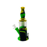 SK - 767 10" 4-in-1 silicone water pipe