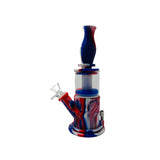 SK - 767 10" 4-in-1 silicone water pipe