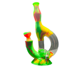 SK - 772 Ooze Echo 4-in-1 Silicone Glass Water Pipe - SmokeMEGA