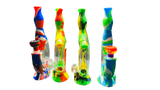 SK - 772 Ooze Echo 4-in-1 Silicone Glass Water Pipe - SmokeMEGA