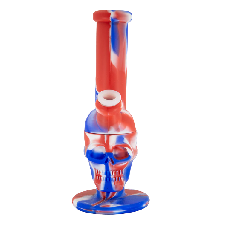 SKULL TUBE SILICONE RIG