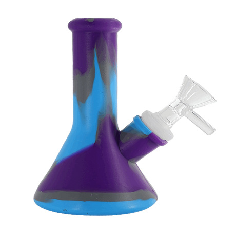 Silicone Color Bong- 4 inch