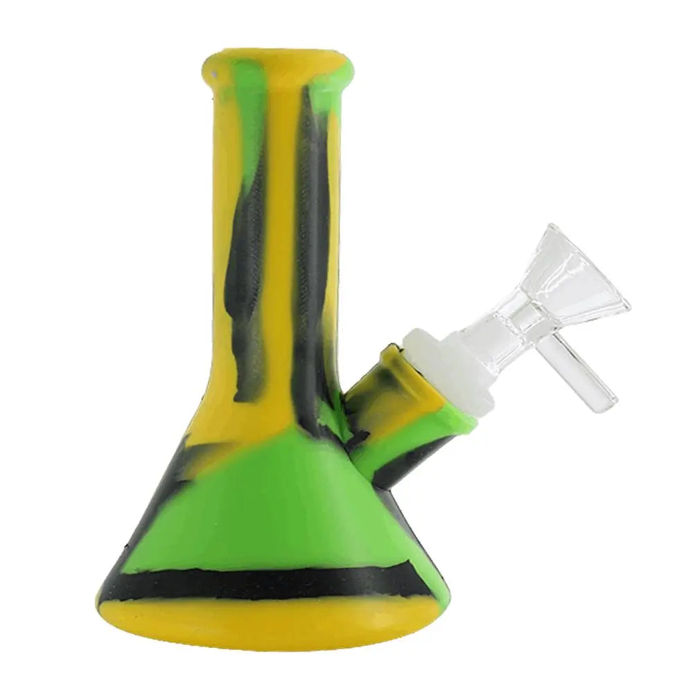 Silicone Color Bong- 4 inch