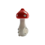 Silicone Pipe | 4.25" Silicone Mushroom Hand Pipe