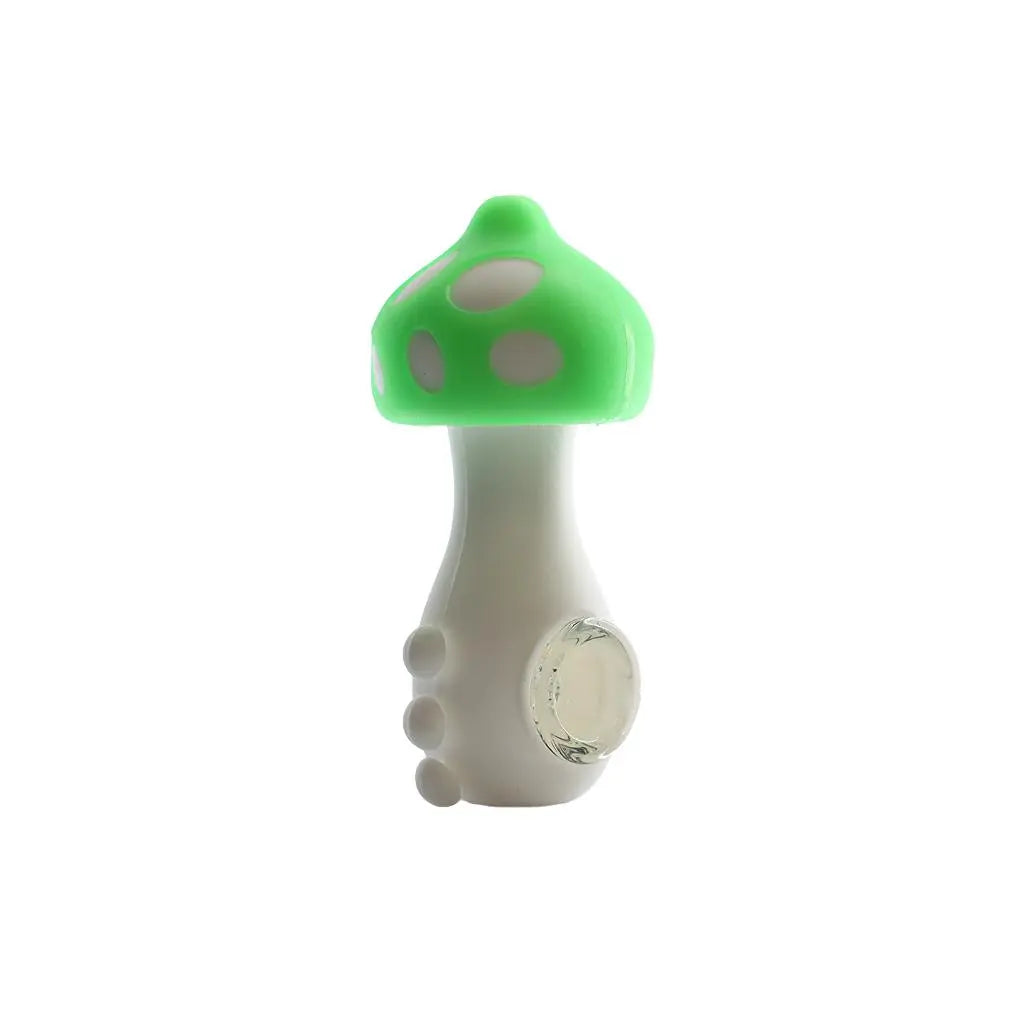 Silicone Pipe | 4.25" Silicone Mushroom Hand Pipe