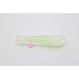 Sk - 1127 3" Hand Blown Chillum Slime Frit Hand Pipe