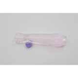 Sk - 1127 3" Hand Blown Chillum Slime Frit Hand Pipe